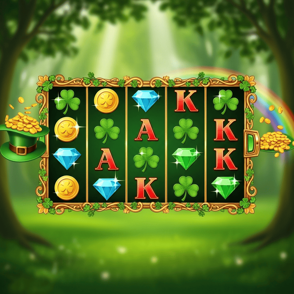 Slot Green — nature-inspired mini-game banner